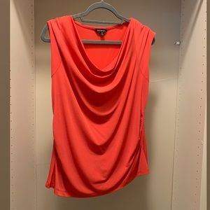 Wide Strap Tank Top with Scoop Neck